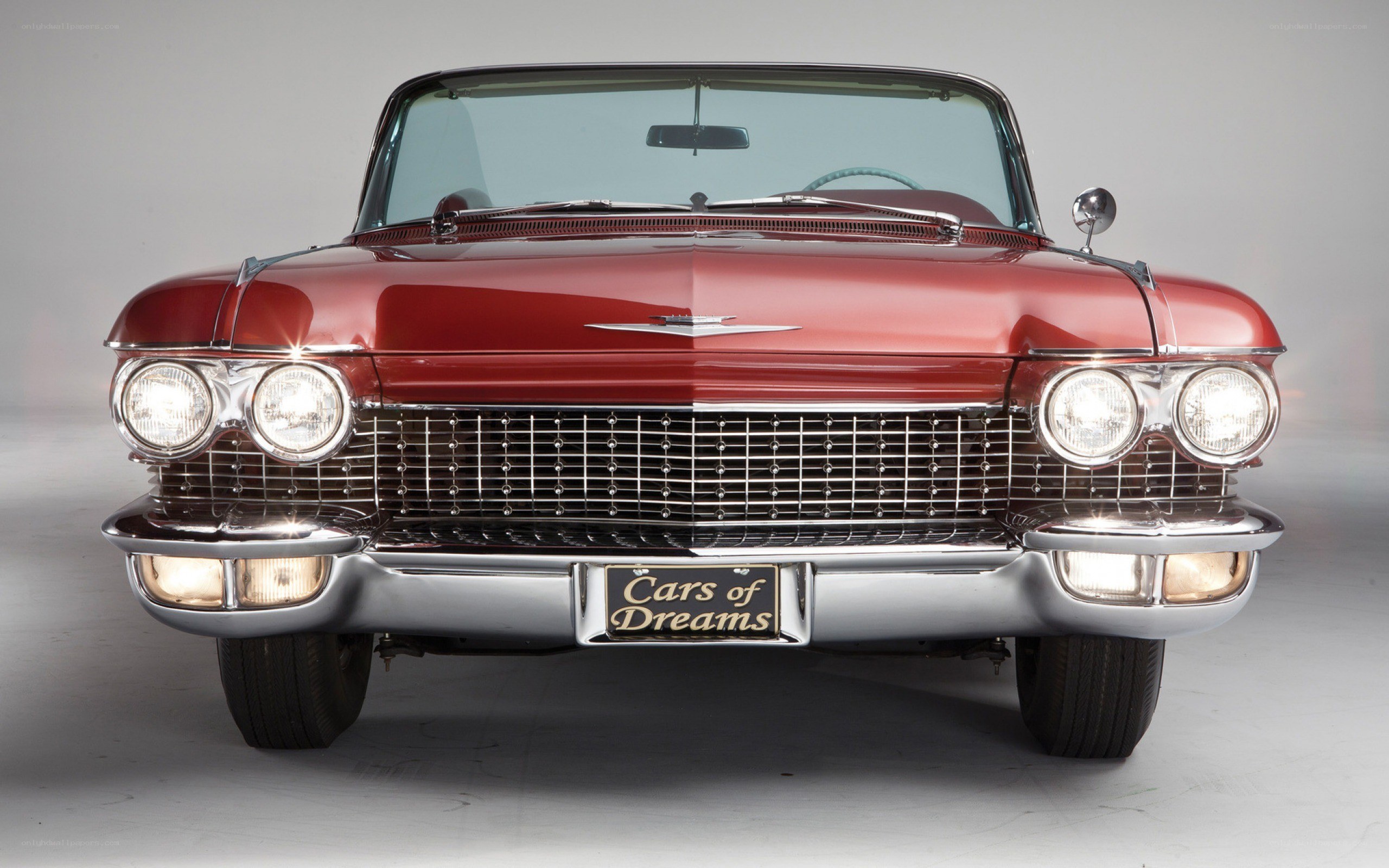 Red classic convertible car