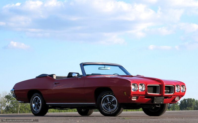Red classic convertible car