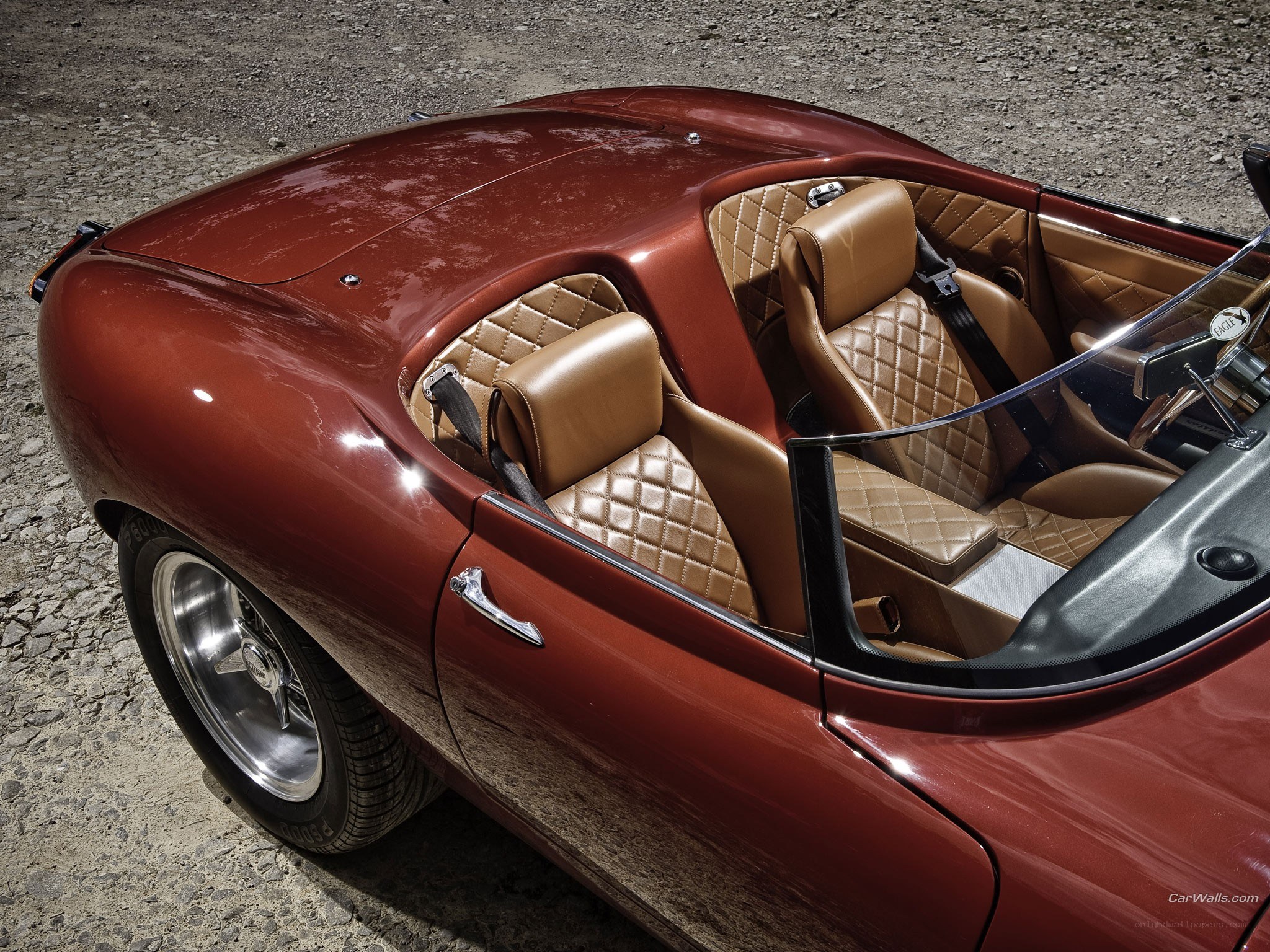 red classic convertible car