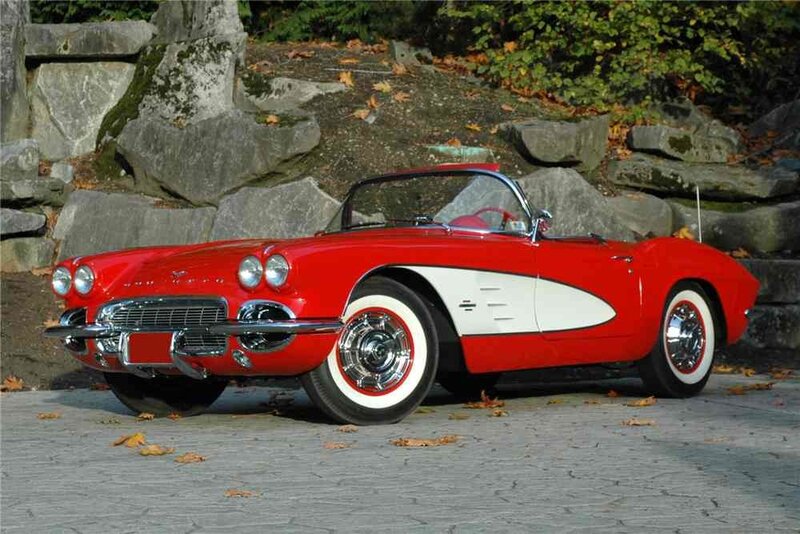 Red Classic Convertible Car — Calm