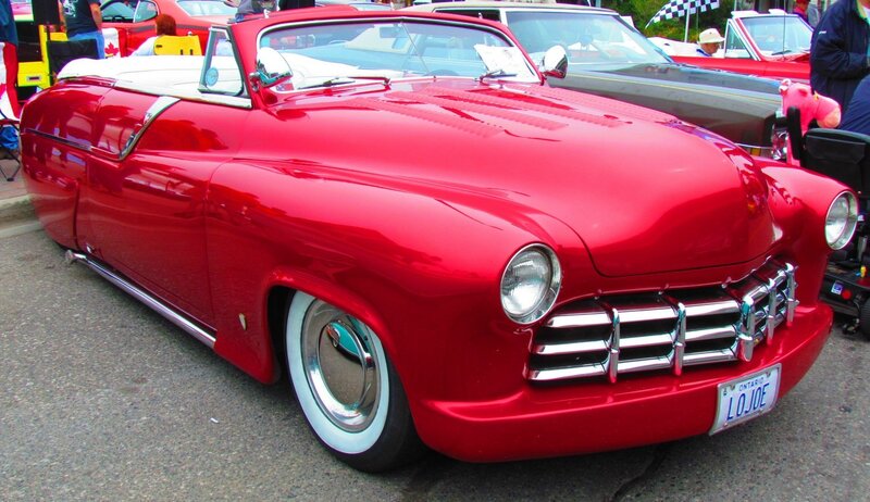 Red Classic Convertible Car — Showcase
