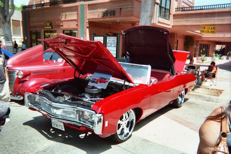Red Classic Convertible — Outdoor