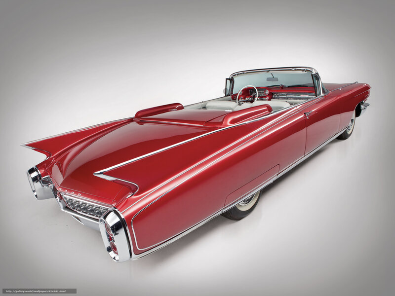 Red Classic Convertible — Photograph