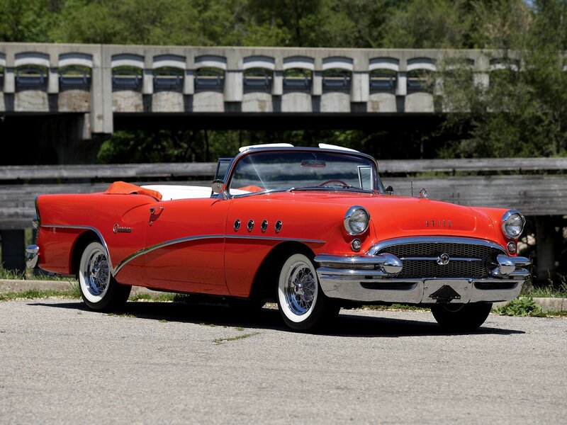 Red Classic Convertible — Serene, Afternoon, Photograph, Bridge
