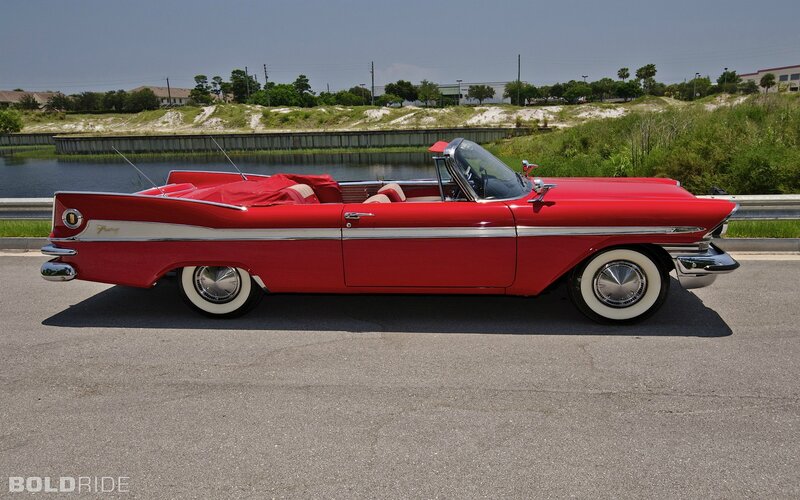Red Classic Convertible — Serene, Afternoon, Photograph, Car, Road