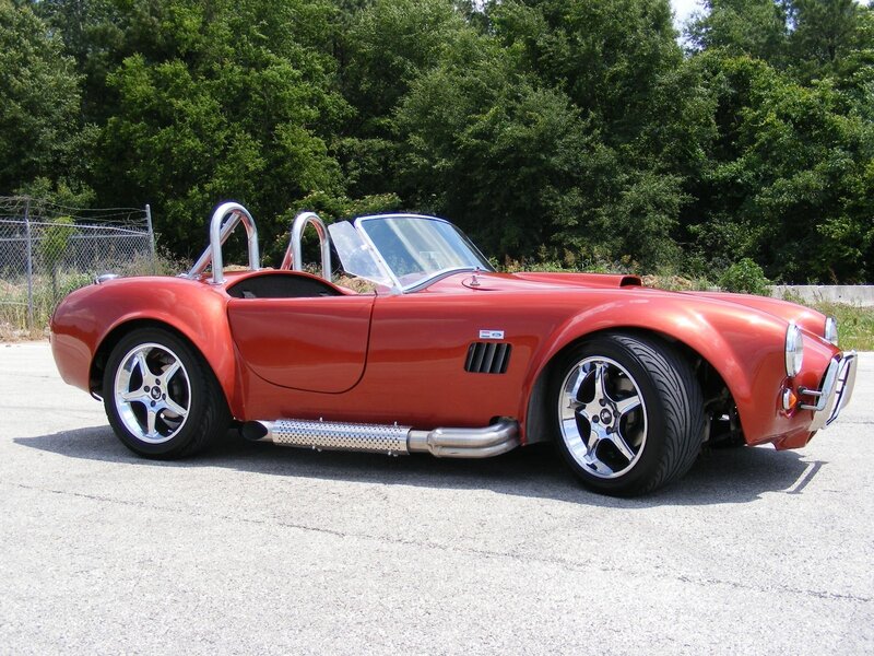 Red classic convertible sports car
