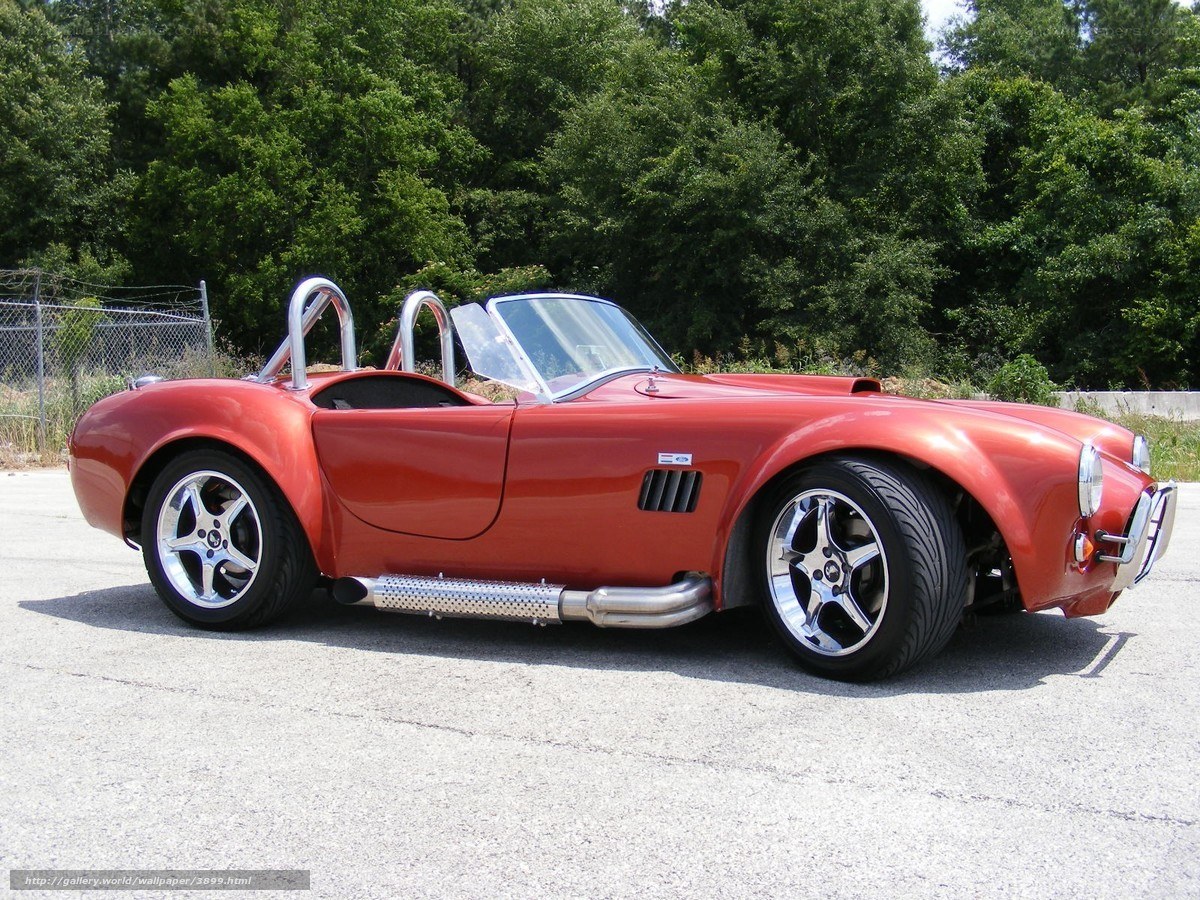 Red classic convertible sports car
