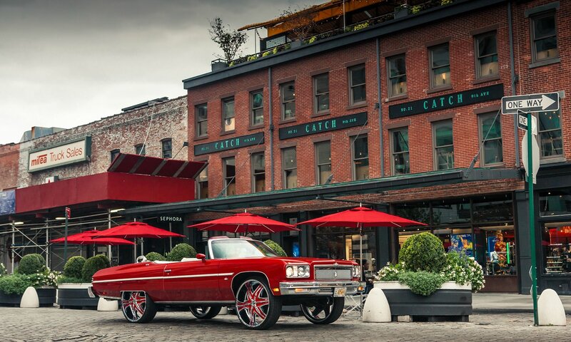 Red Classic Convertible — Urban