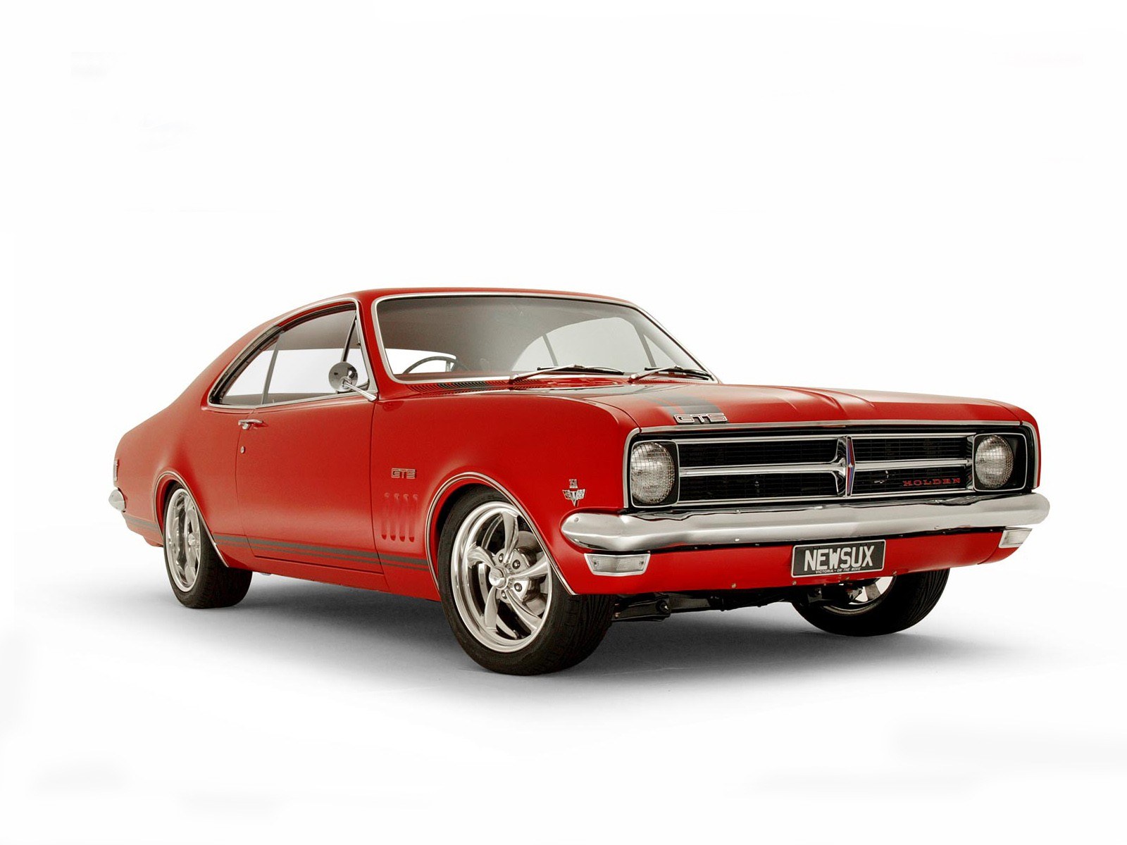 Red classic Holden GTS