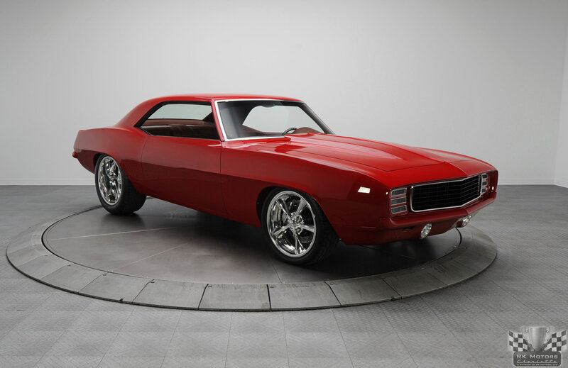 Red Classic Muscle Car — Neutral, Photograph