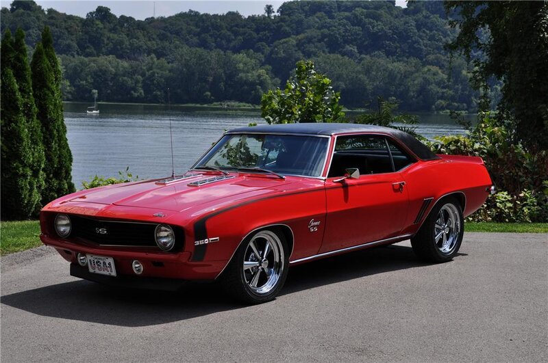 Red Classic Muscle Car — Serene