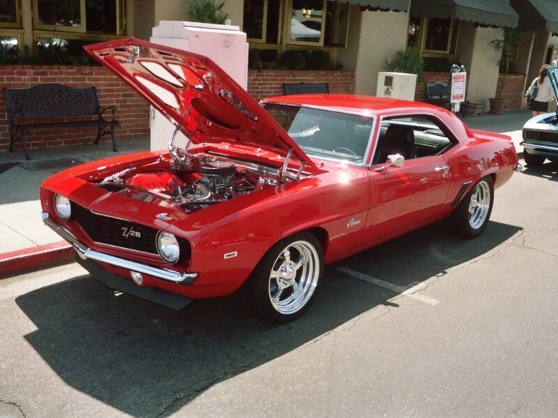 Red Classic Muscle Car — Showcase