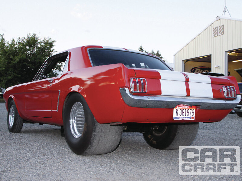 Red Classic Mustang — Calm
