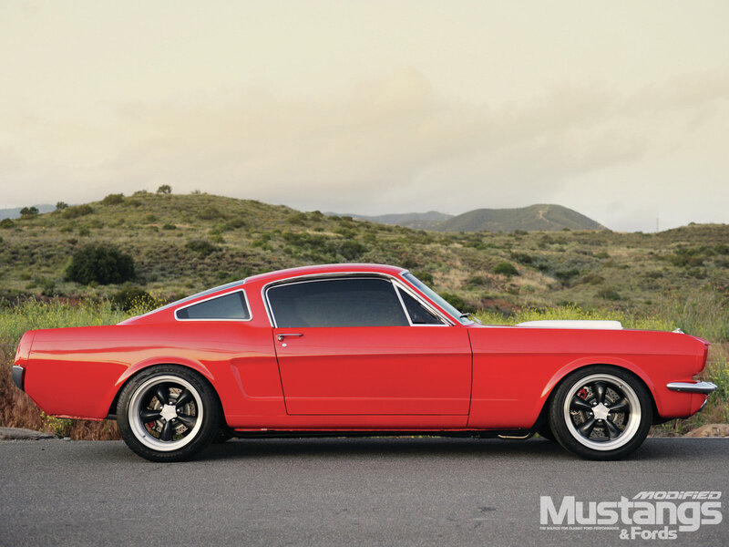 Red Classic Mustang — Serene