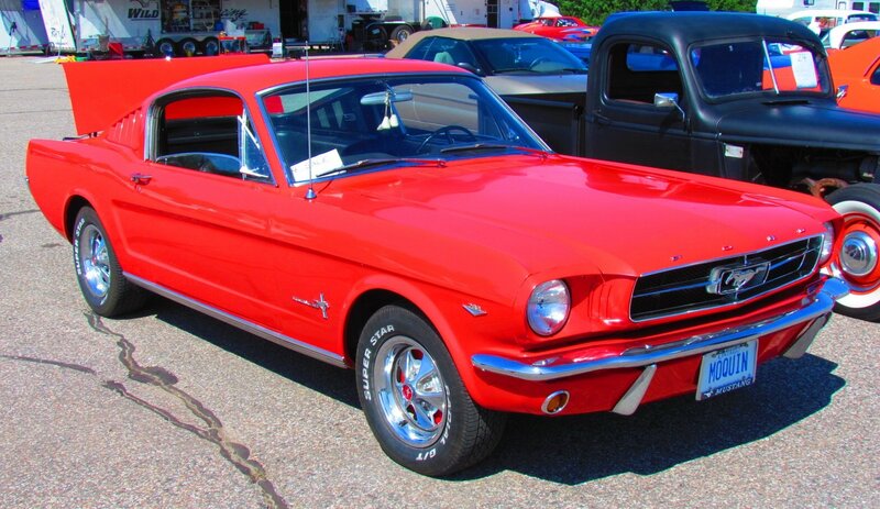 Red Classic Mustang