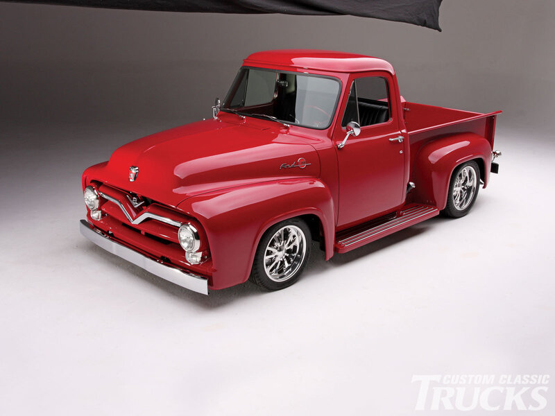 Red Classic Pickup Truck — Showcase