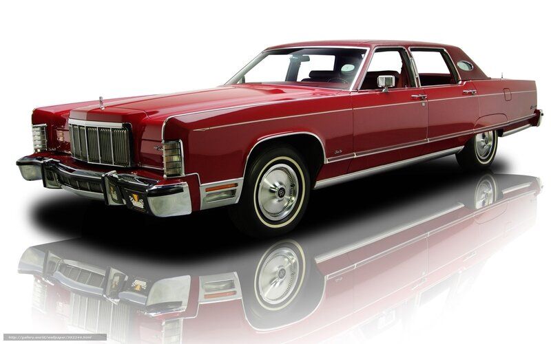 Red classic sedan car