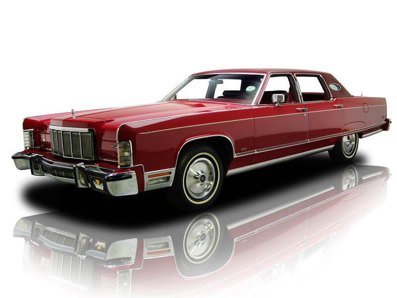 Red Classic Sedan