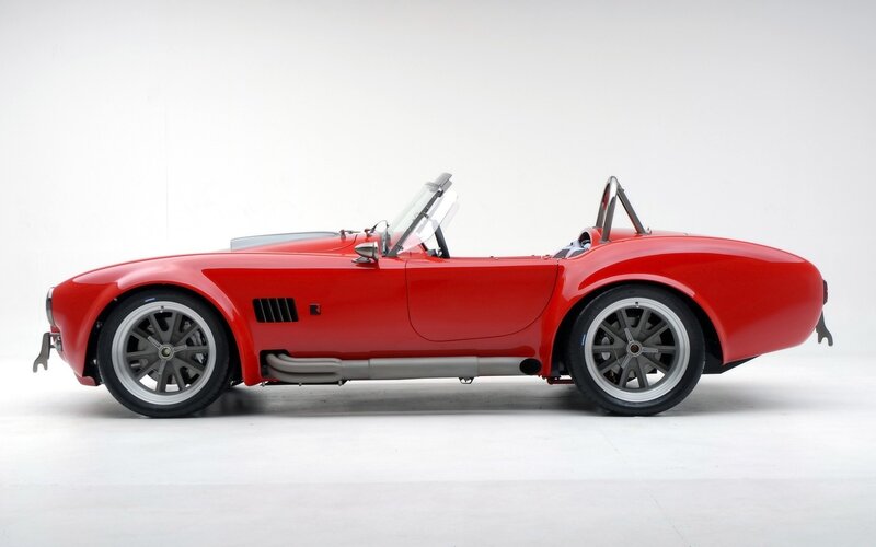 Red classic sports car