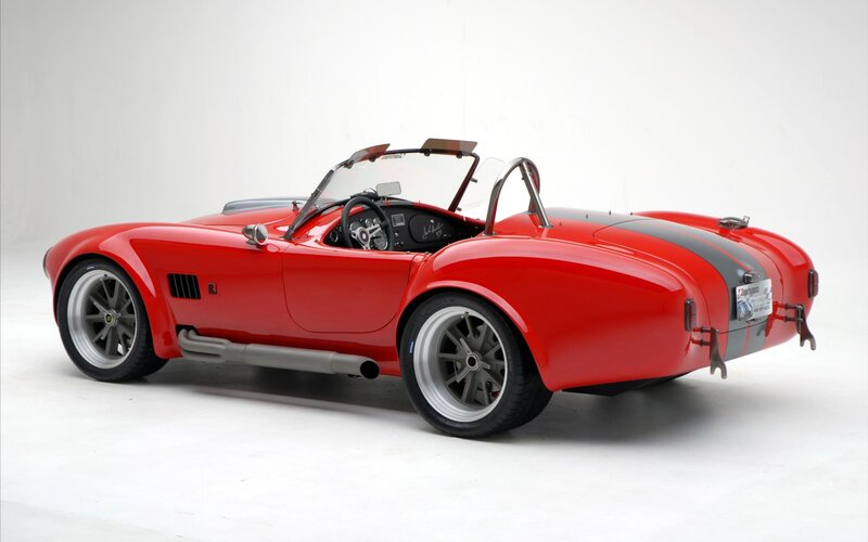 Red classic sports car