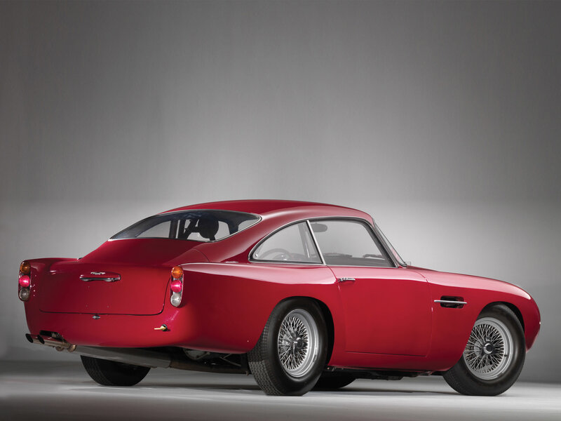 Red classic sports car