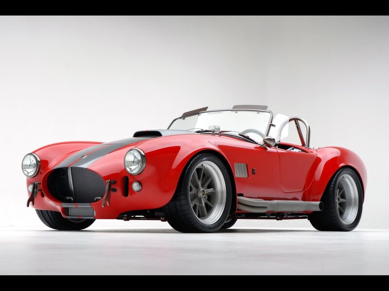 Red classic sports car
