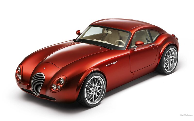 red classic sports car
