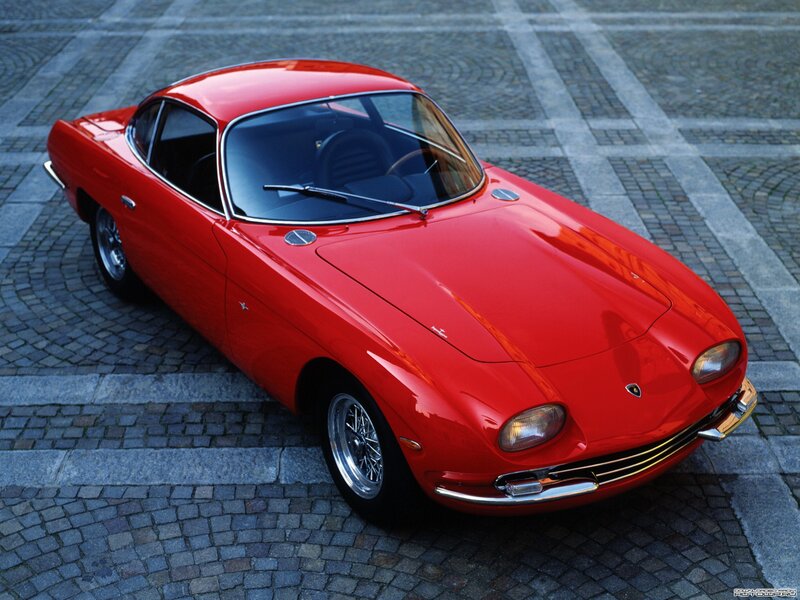 Red classic sports car