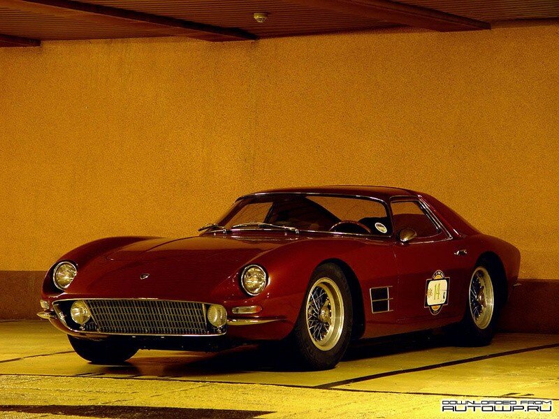 Red classic sports car