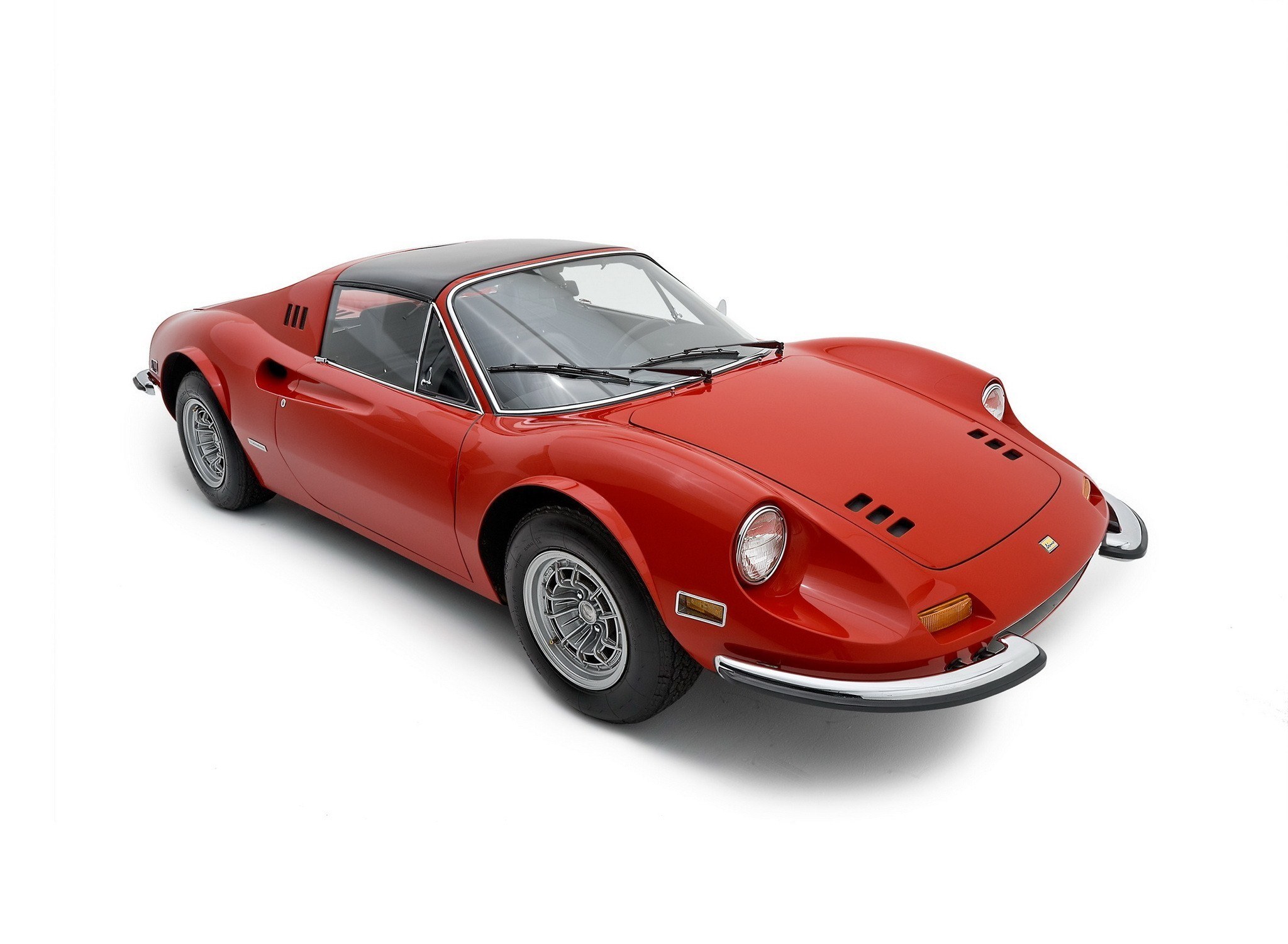 Red classic sports car