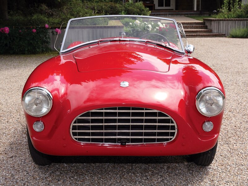 Red classic sports car
