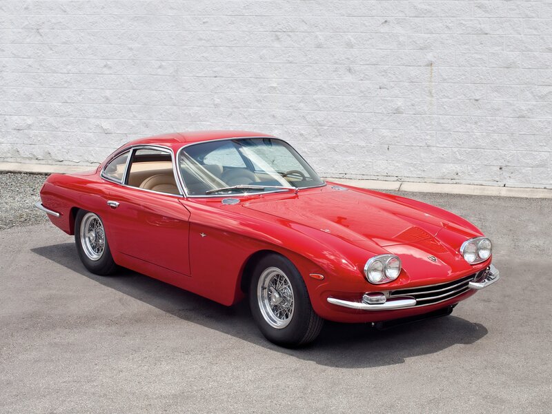 Red Classic Sports Car — Calm, Afternoon, Photograph