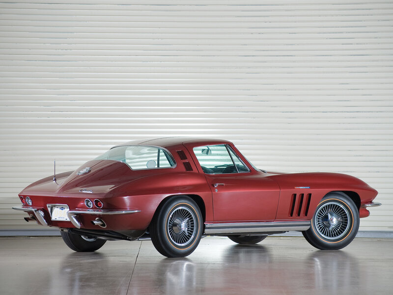 Red Classic Sports Car — Neutral, Photograph, Garage
