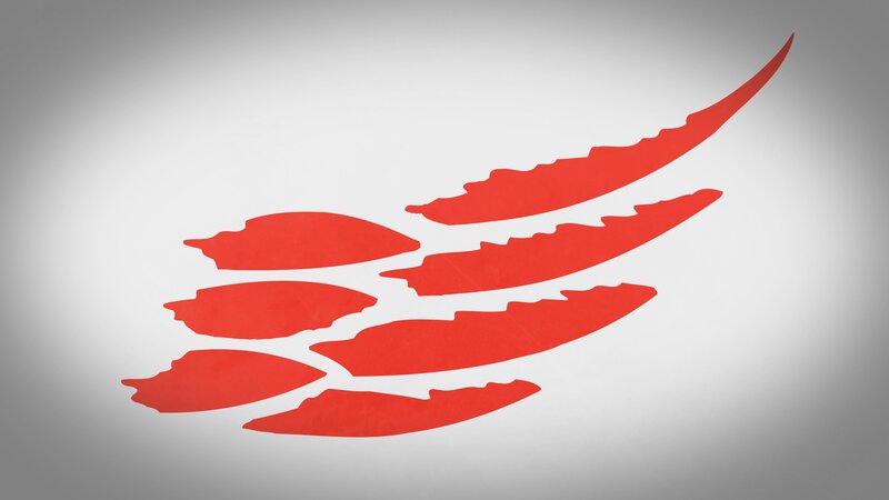 Red Claw Marks — Minimalist