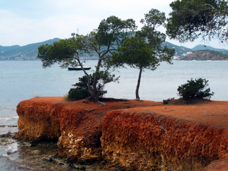 Red Cliff by Sea