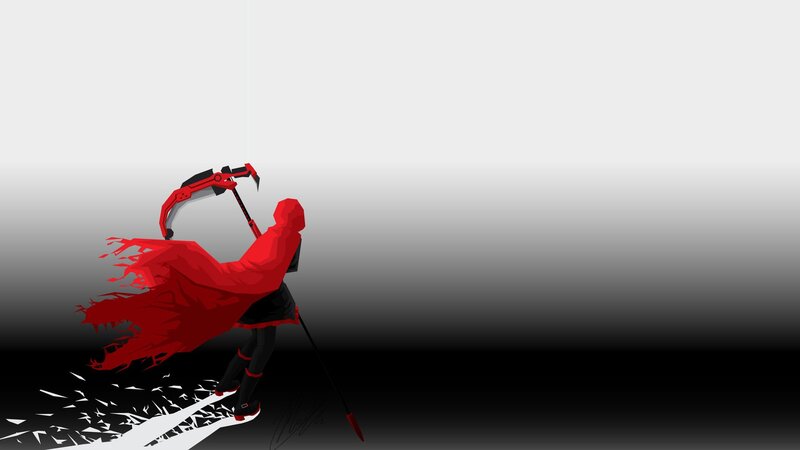 Red-cloaked Figure with Scythe