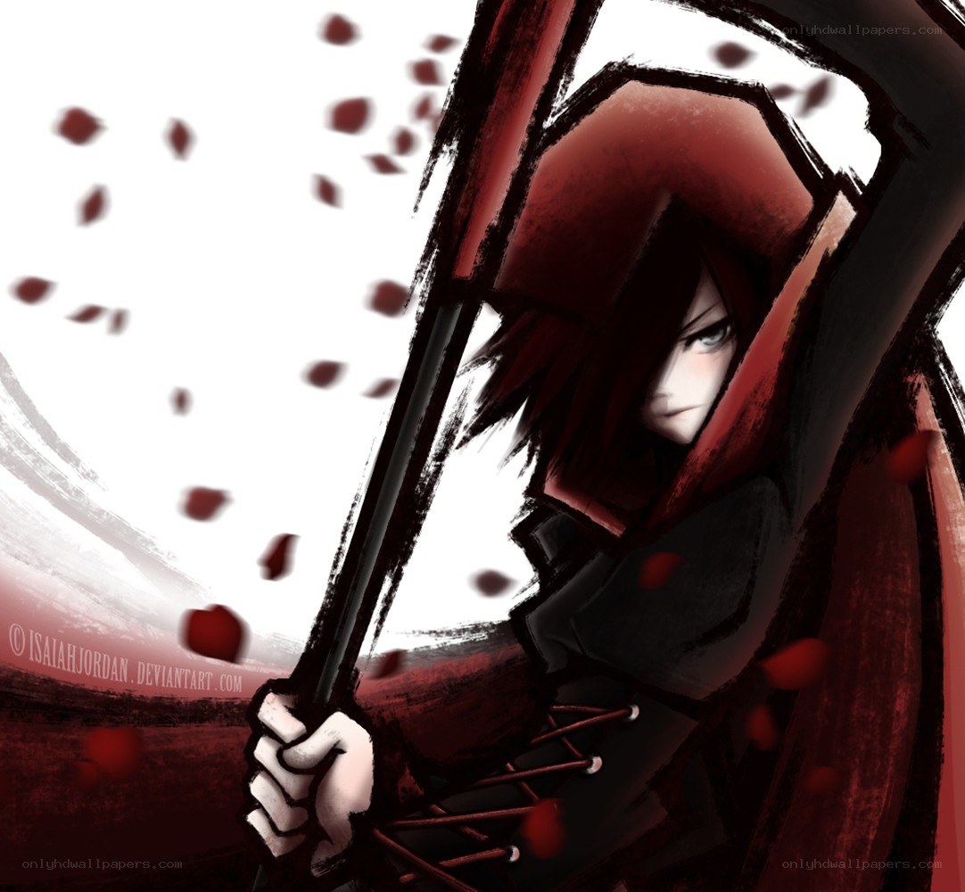 red-cloaked warrior with sword