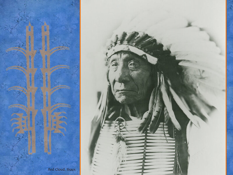 Red Cloud Sioux Man