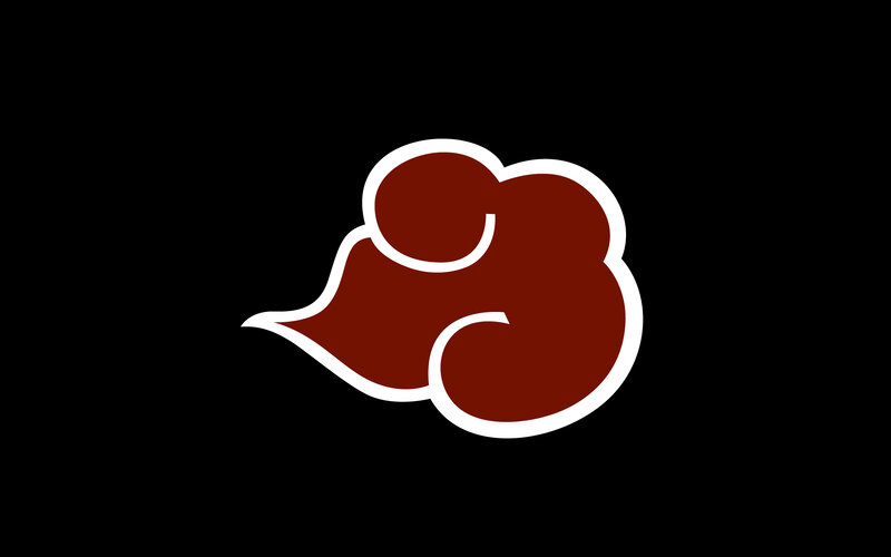Red Cloud Symbol — Black
