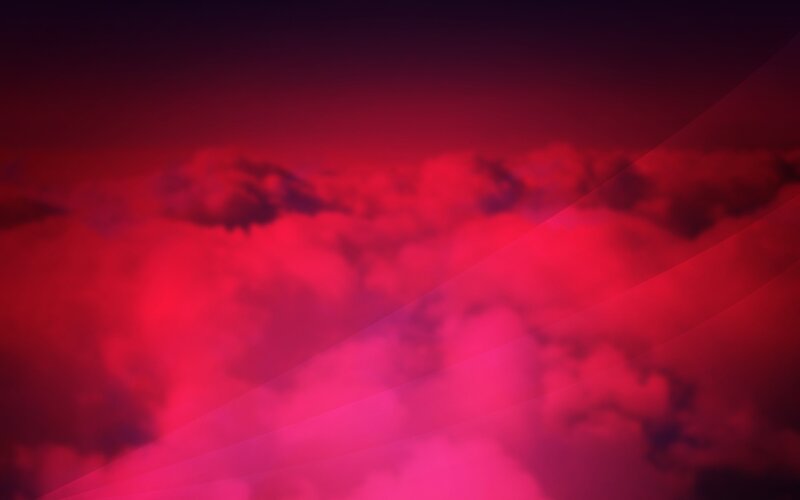 red cloudy sky abstract