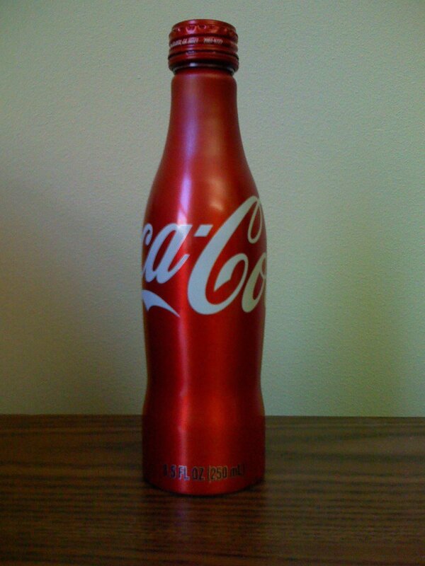 red coca-cola bottle