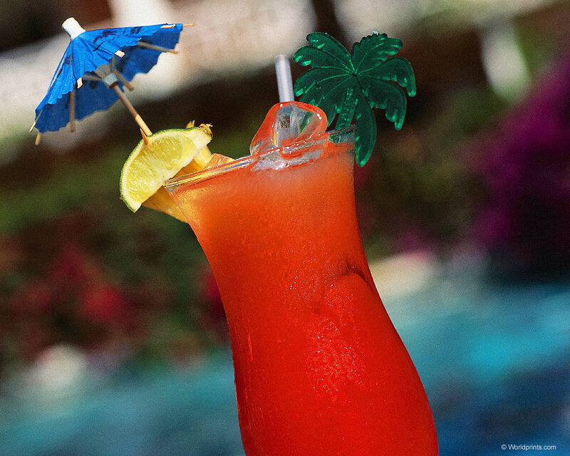 Red Cocktail Drink