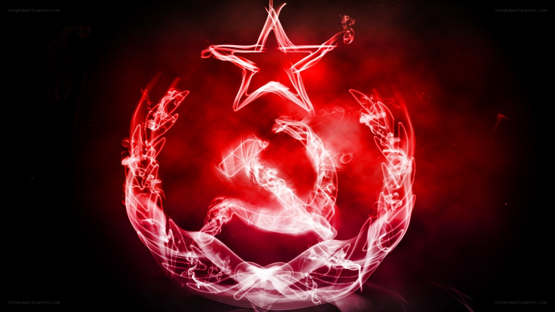 Red communist symbol
