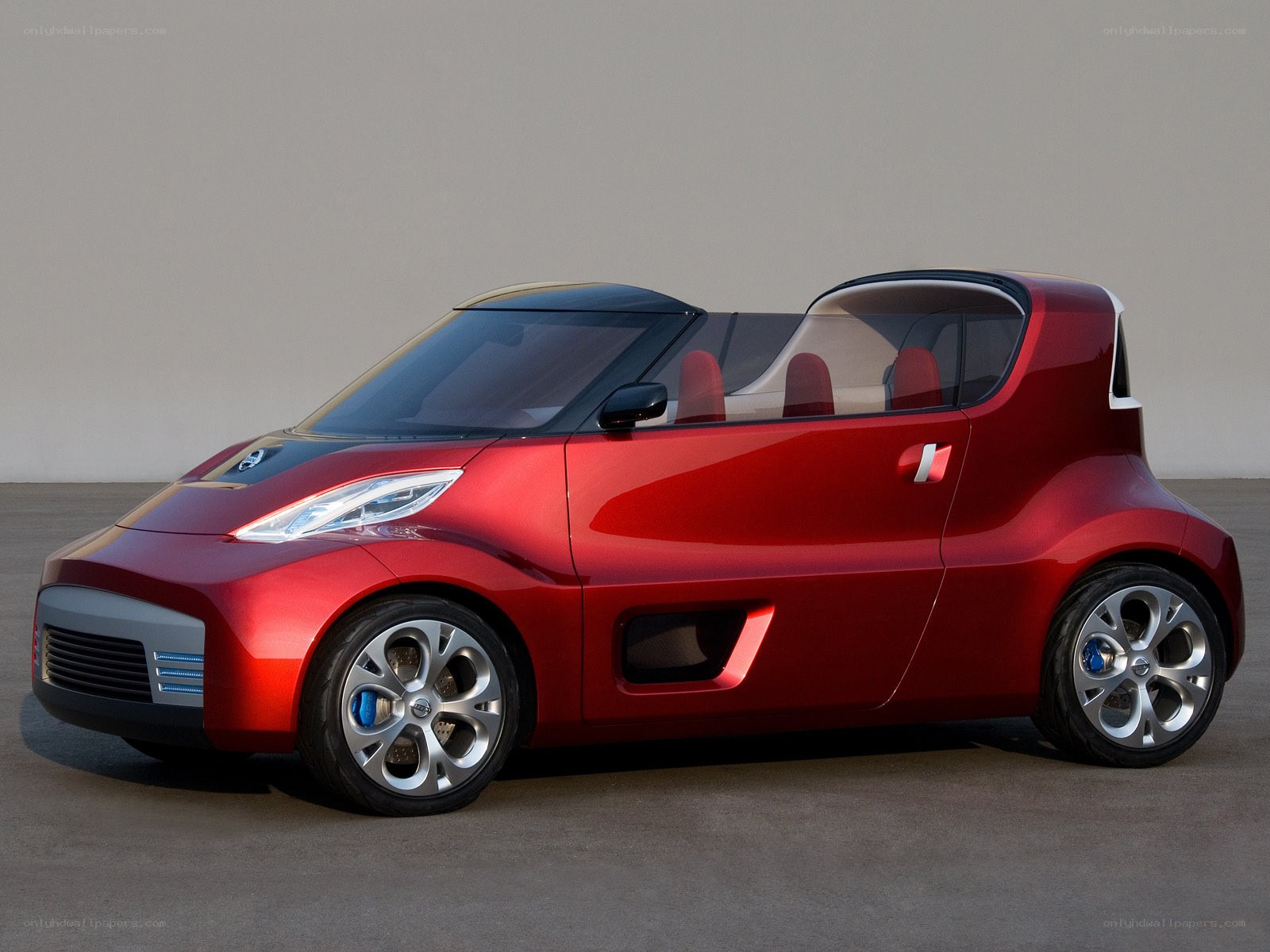 red concept car