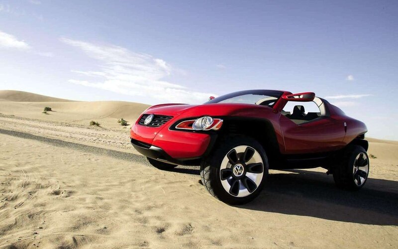 Red Concept Car — Arid