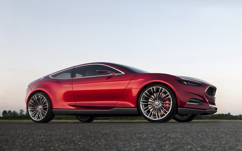 Red Concept Car — Calm