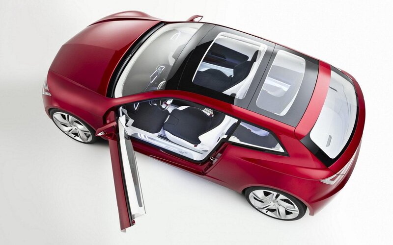 Red Concept Car — Clean