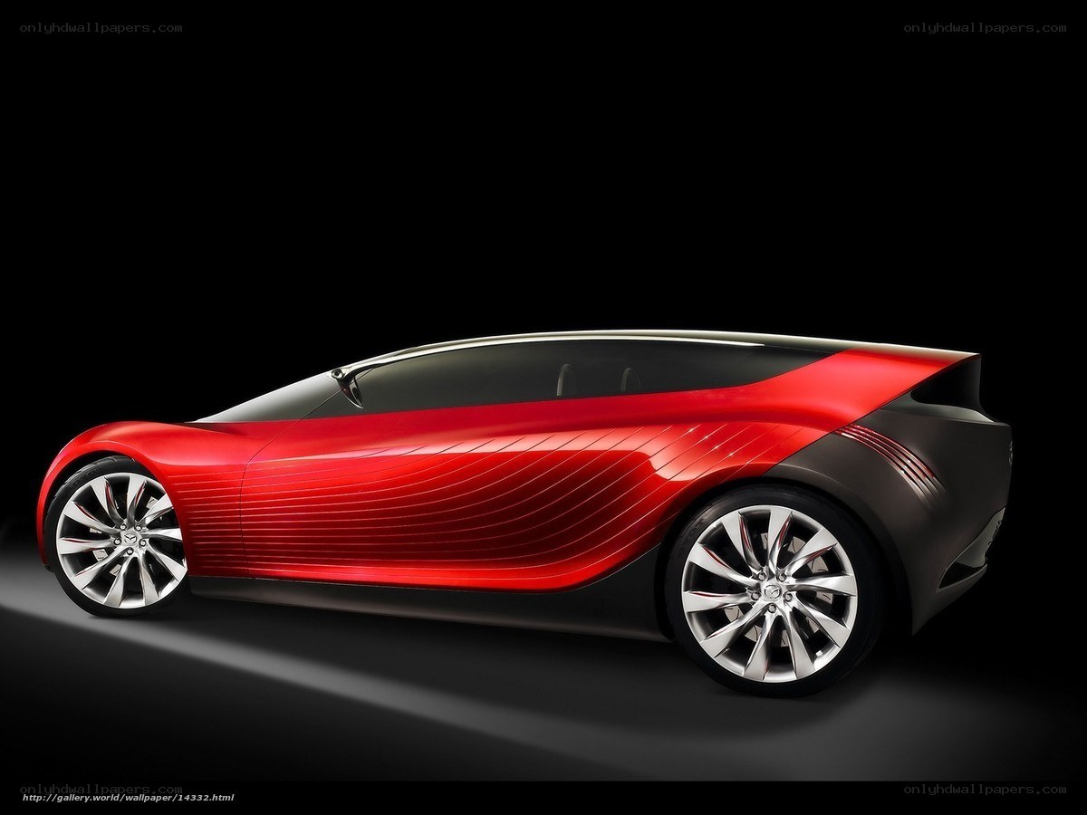 Red concept car design
