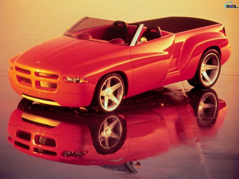 red concept car display