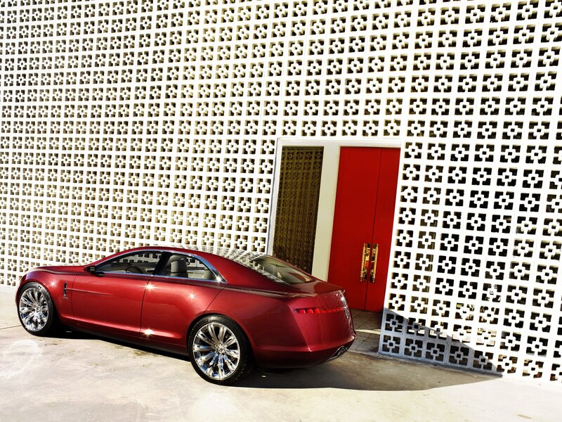 Red Concept Car — Dramatic, Afternoon, Photograph